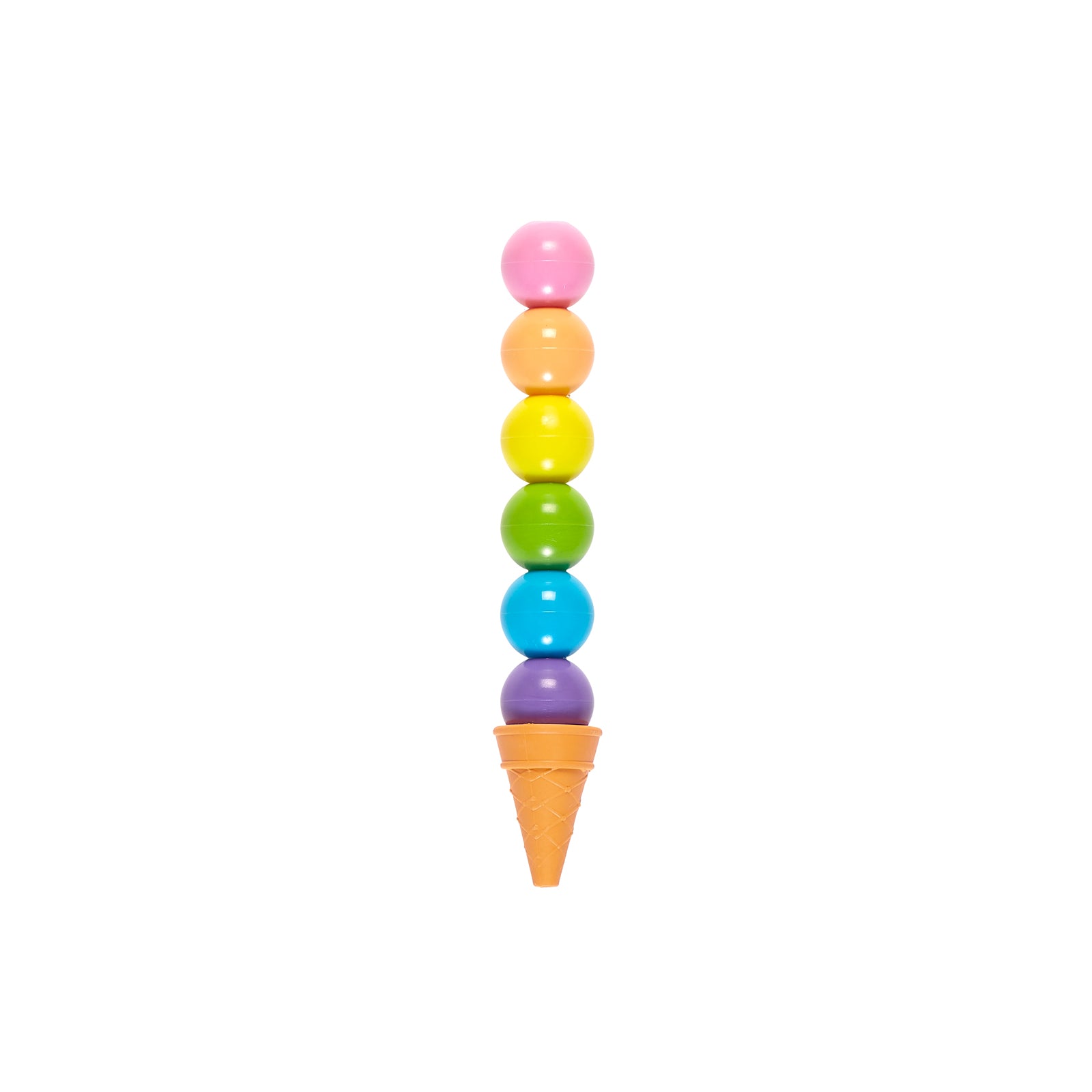 Rainbow Scoops Stapelbare kleurpotloden - Ooly