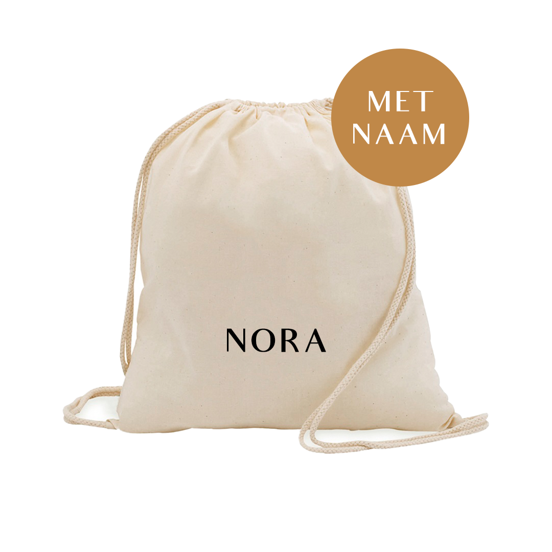 Rugtasje met naam deals