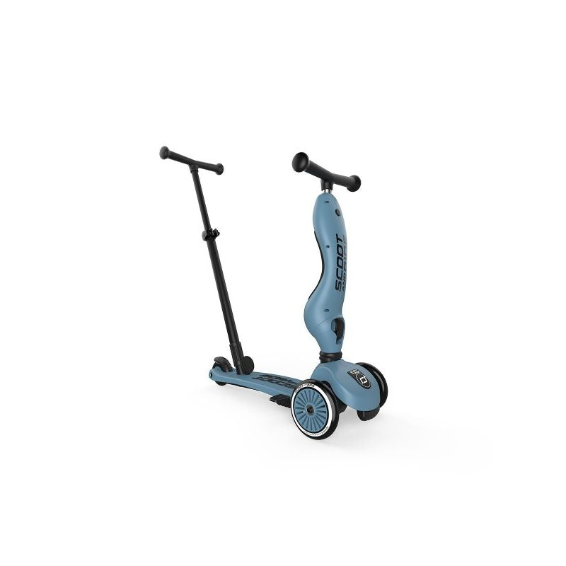 Scoot and Ride Highwaykick 1 - Push and Go - Loopfiets en step - Steel