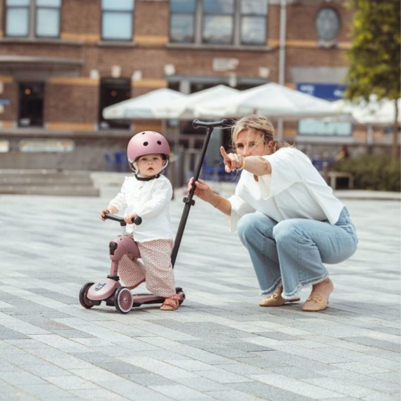 Scoot and Ride highway kick 1 push and go duwstang step loopfiets spelen steppen fietsen peuter kleuter duwen buiten spelen sale goedkoop google bing instagram roze meisje jongen neutraal littleconceptstore