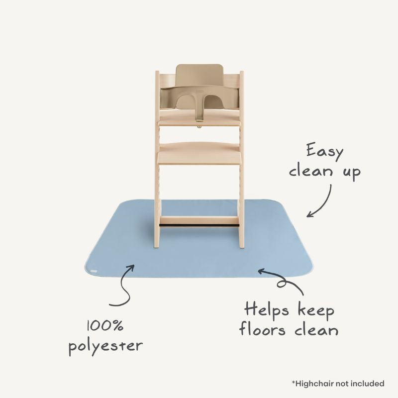 mushie knoeimat smeren knoeien eten laten vallen vies kruimels schoonmaken grond mat doek kleed 