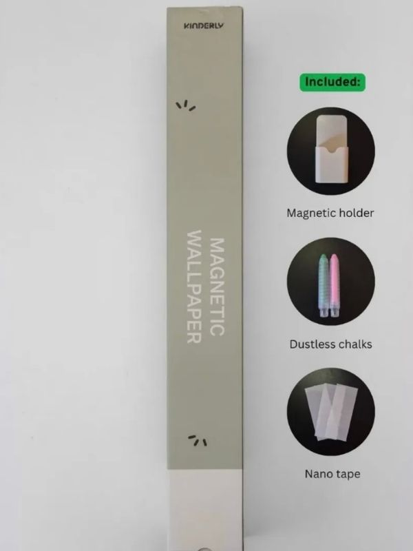 PRE-ORDER - Kinderlybaby Magnetisch behang - Olive - Vernieuwde kwaliteit!