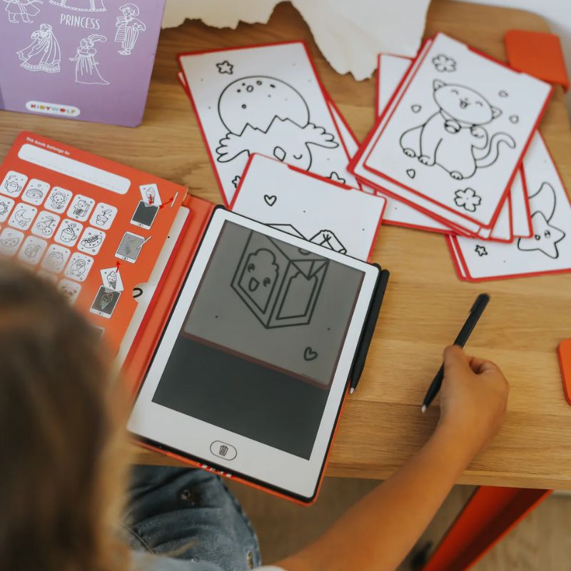 Kidywolf KIDYDRAW-MINI tekenbord tablet - Kawaï