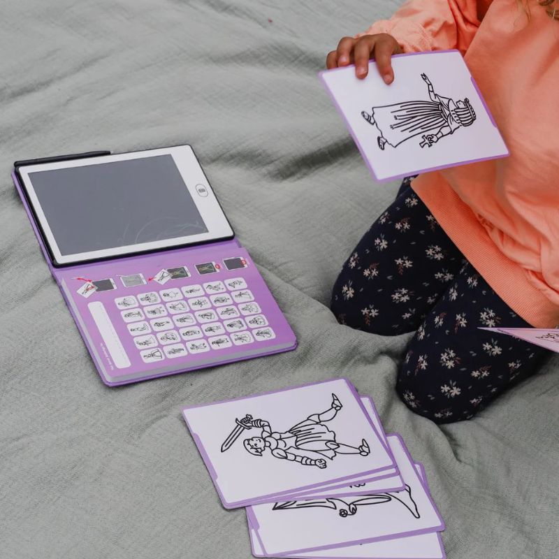 Kidywolf KIDYDRAW-MINI tekenbord tablet - Prinsessen