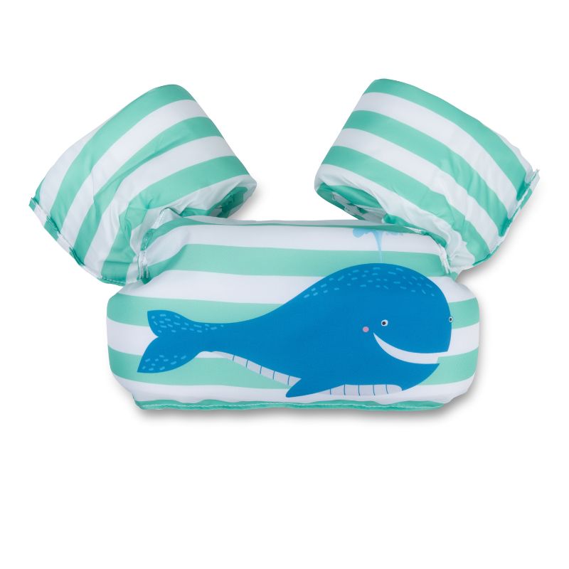 swim essentials puddle jumper puddeljumper zwemvest kliksluiting zwemmen spelen almelo twente korting walvis whaley blauw oranje zeester kwal zeedieren  zwembad  vakantie buitenland lief