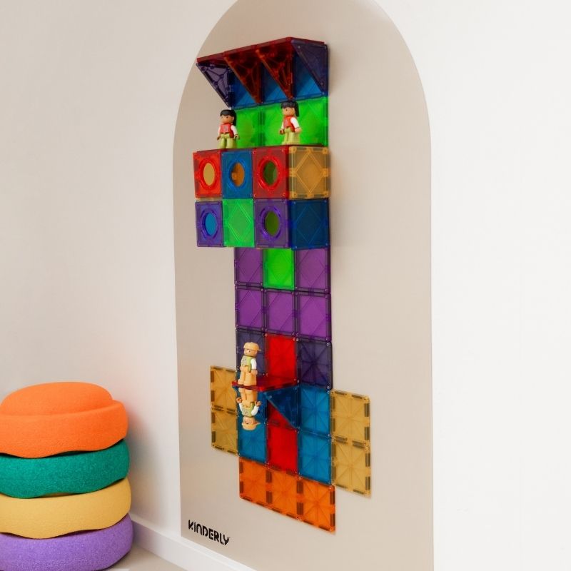 PRE-ORDER - Kinderlybaby Magnetisch behang - Beige - Vernieuwde kwaliteit!