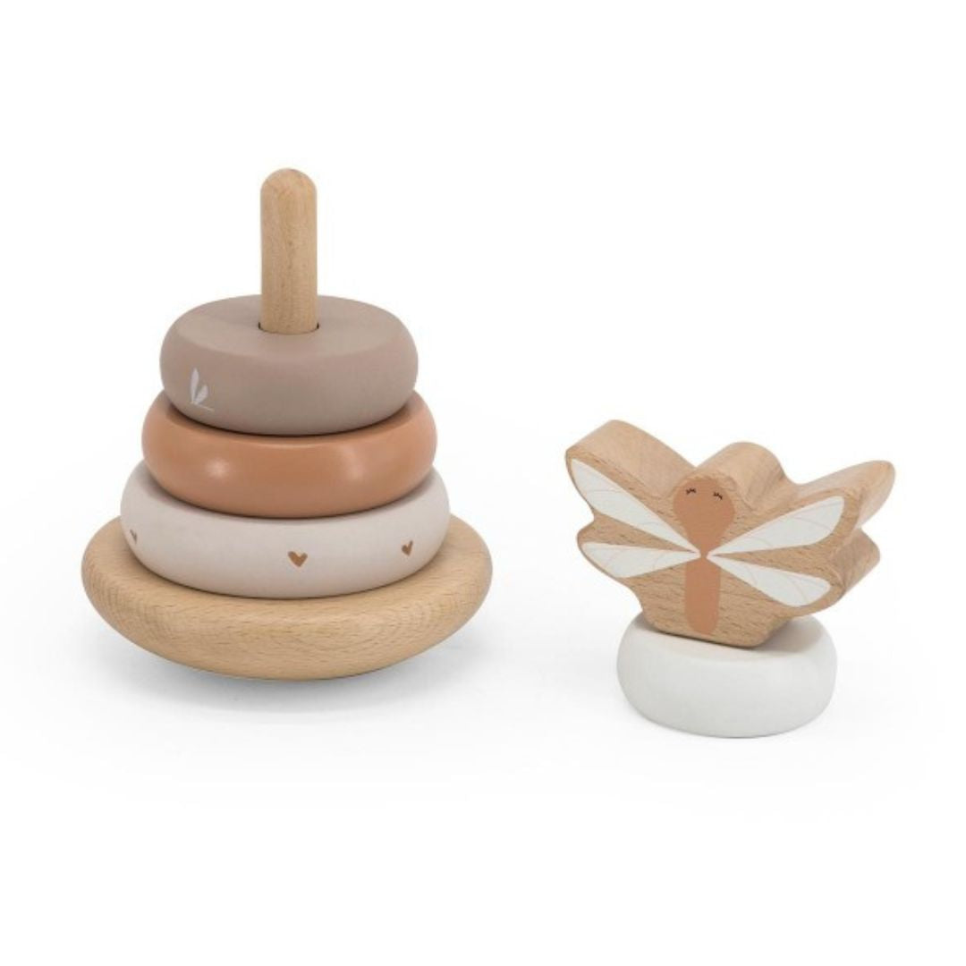 Houten Ringtoren Nougat Label Label