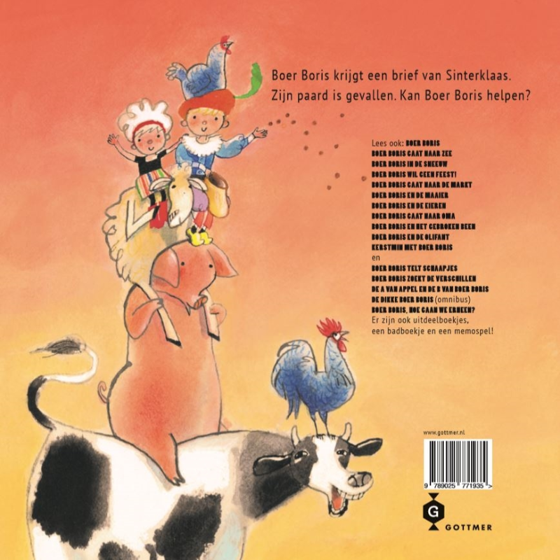 Boer Boris, een paard voor Sinterklaas - Ted van Lieshout, Philip Hopman