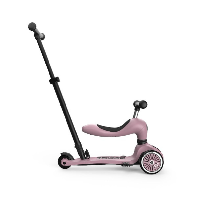Scoot and Ride highway kick 1 push and go duwstang step loopfiets spelen steppen fietsen peuter kleuter duwen buiten spelen sale goedkoop google bing instagram roze meisje jongen neutraal littleconceptstore
