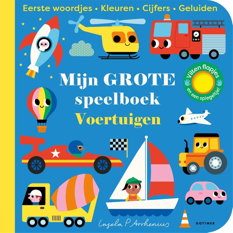 Mijn grote speelboek Voertuigen - Ingela P Arrhenius
