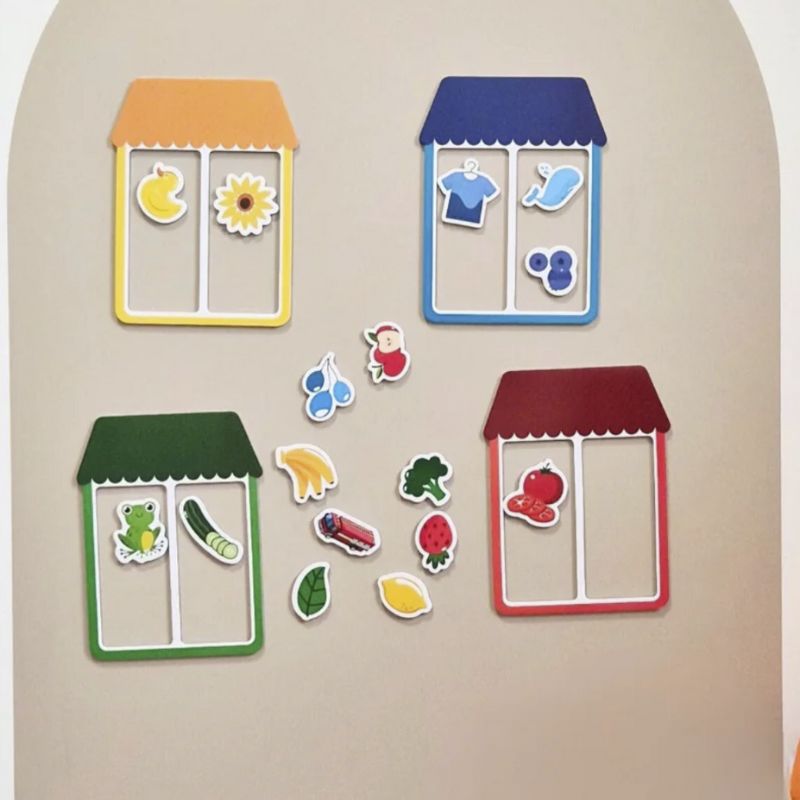 PRE-ORDER - Kinderlybaby - Magnetische Kleurenspel - 40-delig