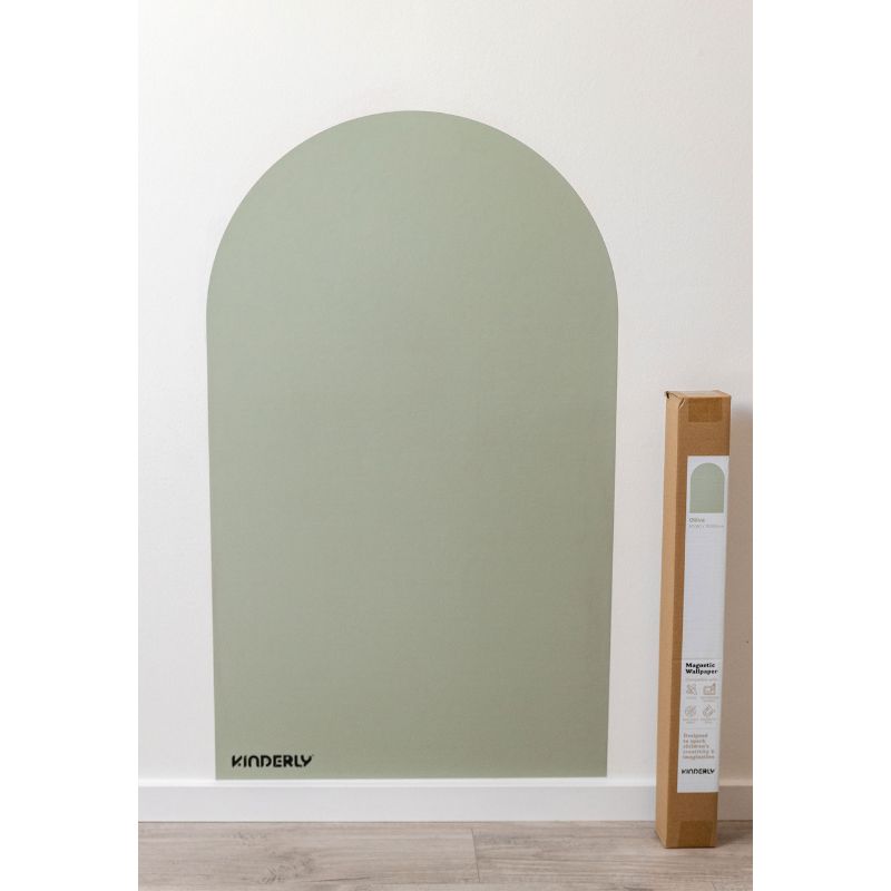 Kinderlybaby magnetisch behang muursticker magnetische poster kinderkamer blush roze pink magneten connetix magnetiles cleverclixx clay rood roze oranje roest olijf olive groen
