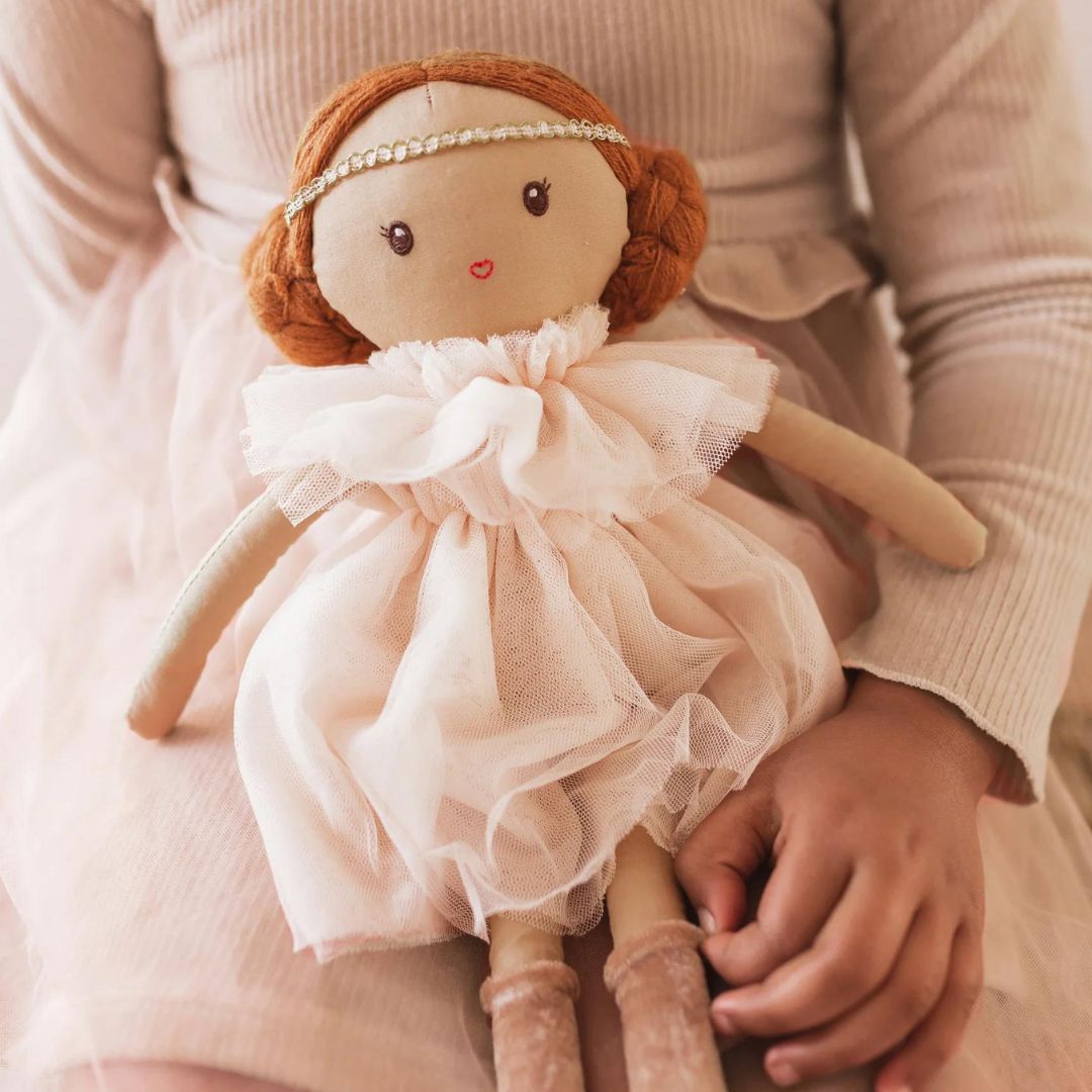 Dollies Handgemaakte pop Lilly Toots 35 cm - Mrs. Ertha