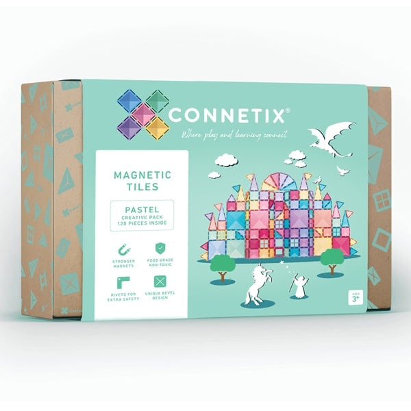 Connetix Tiles Pastel Creative Pack (120 st)