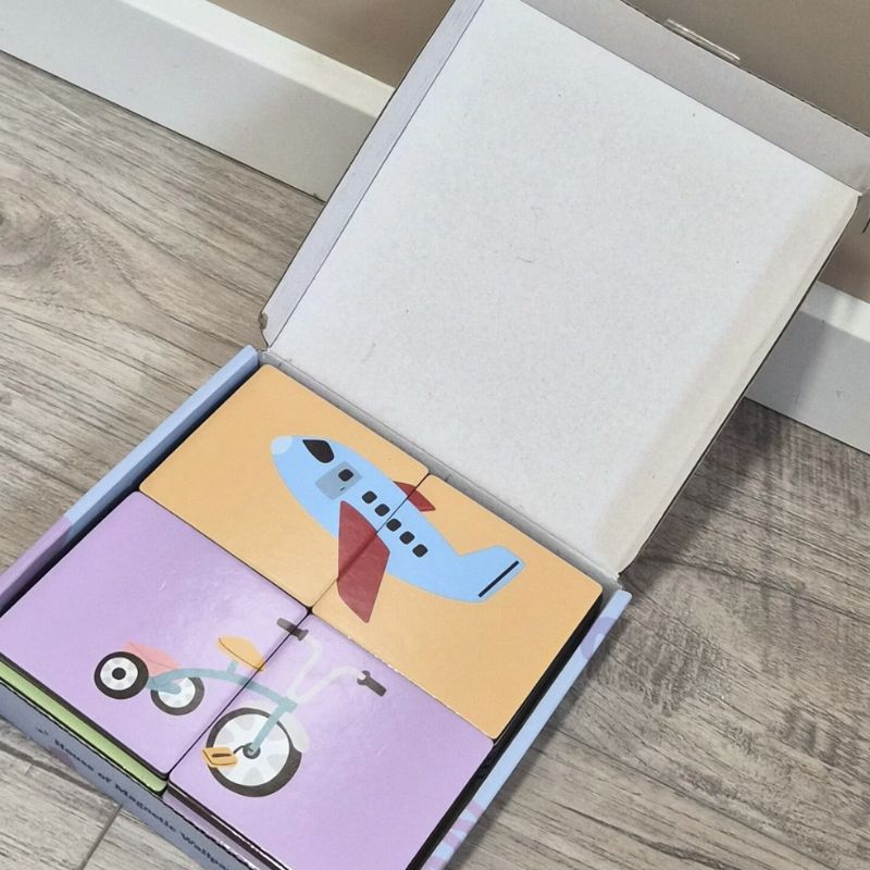 PRE-ORDER - Kinderlybaby - Magnetische Vervoerpuzzel- 40-delig