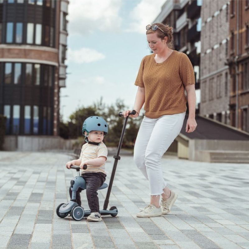 Scoot and Ride Highwaykick 1 - Push and Go - Loopfiets en step - Steel