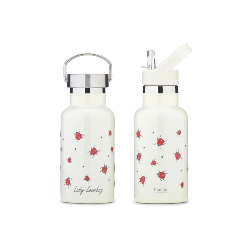 vanilla copenhagen lieveheerstbeestjes kevertjes ladybugs zomer thermosfles thermo drinkbeker lief rietjesbeker outlet sale stainless steel rvs