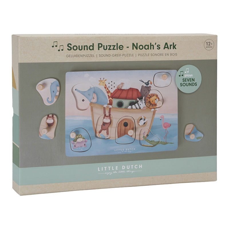 Muziekpuzzel Ark van Noach - Little Dutch