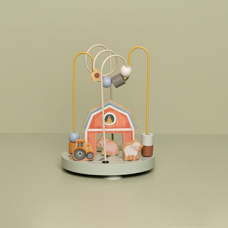 Activiteitenspiraal hout Little Farm - Little Dutch