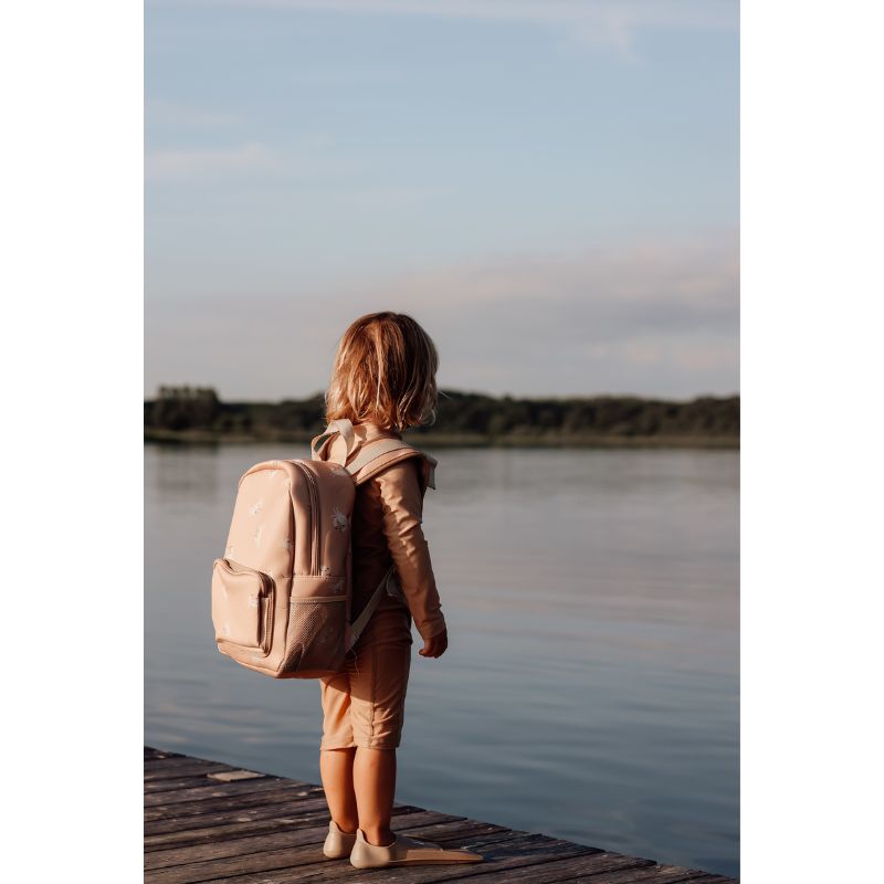 Backpack Vanilla Copenhagen rugtas oak lily lelie rugzak school neoprene kleuterklas peutergroep kinderopvang gastouder Almelo drinkbeker thermosfles lunchbox broodtrommel twente enschede schooltas thermorugzak