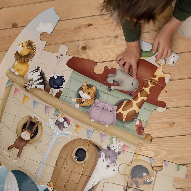 Vloerpuzzel XL Ark van Noach - Little Dutch