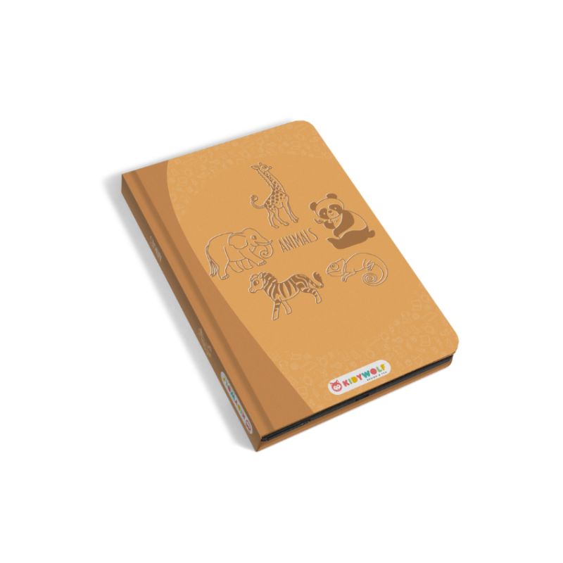 Kidywolf Kidydraw-mini tekenbord kinderen lichtgevend twee 2 kanten magnetisch bord overtrekken tekenen kleuren licht whiteboard whiteboard stiften fluoriserend speelgoed van het jaar google bing usb-c illustraties reizen onderweg op reis tekentablet tekenbord dieren giraffes leeuw olifanten panda