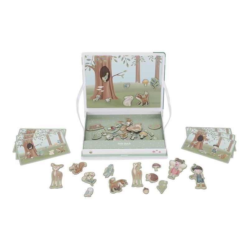 Little Dutch Magnetisch Speelbord - Forest Friends