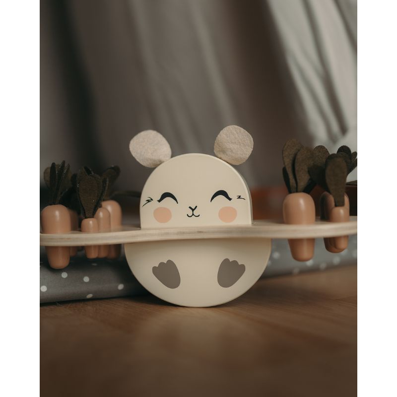 Mrs Ertha Bunny Balance - Houten balansspel