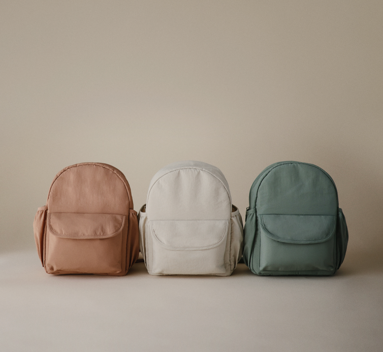 Mushie Peuter Backpack Rugtas - Roman Green