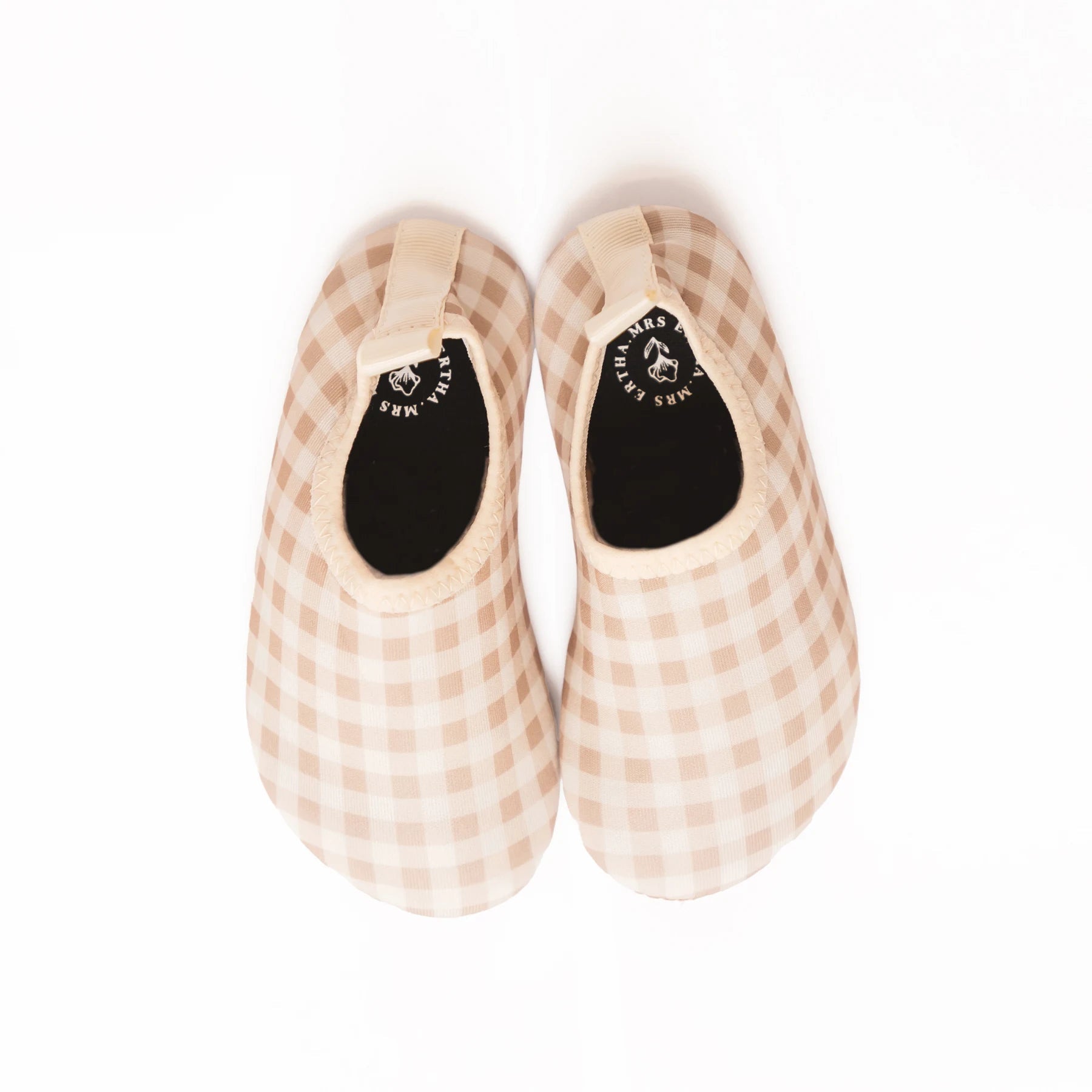 Antislip Zwemschoenen Vintage Squares - Mrs. Ertha - Mrs. Ertha - Kleding
