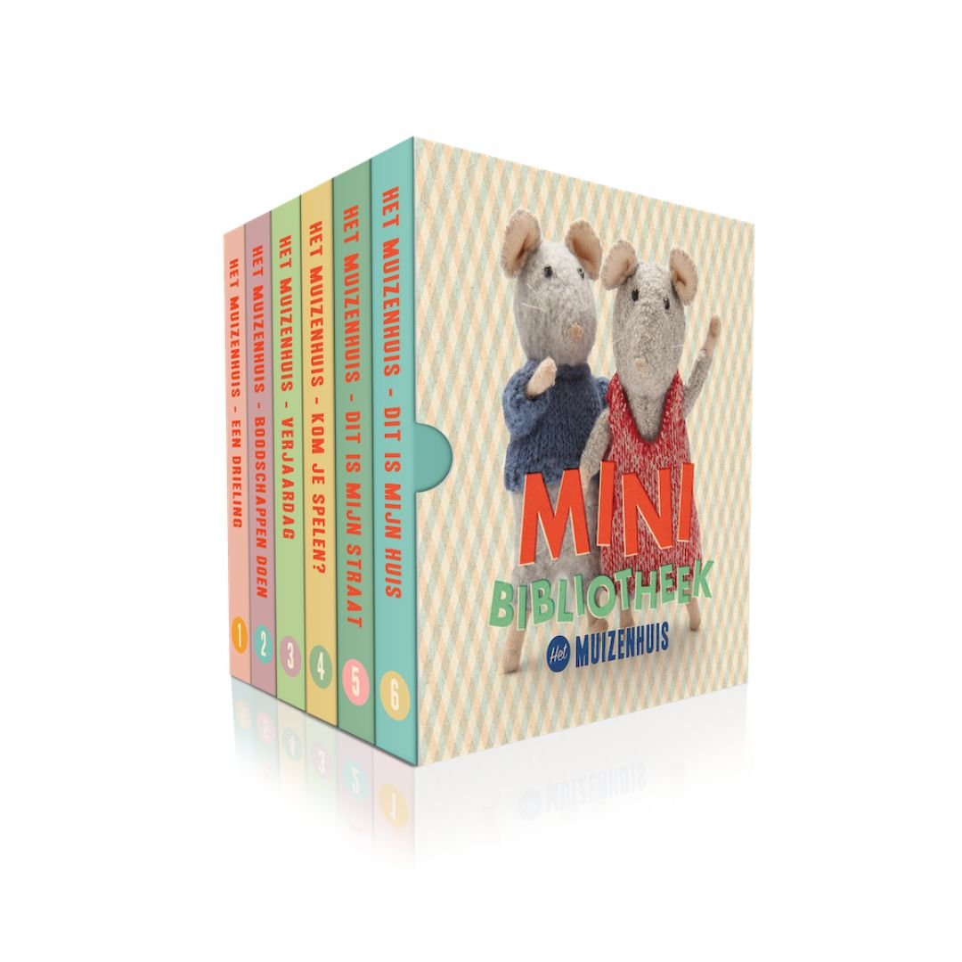 Boekenset in bewaarbox - Het Muizenhuis - Het Muizenhuis - Spelen