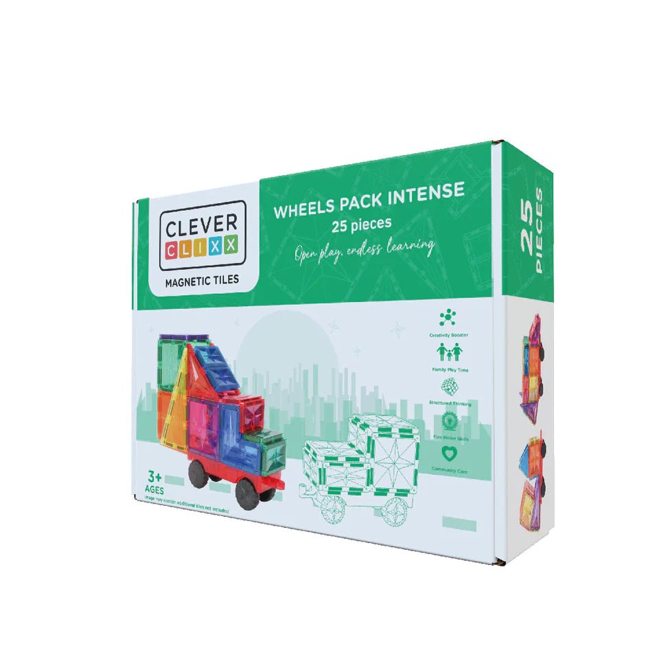 Cleverclixx Wheels Pack Intense 25 stuks - Cleverclixx - Spelen