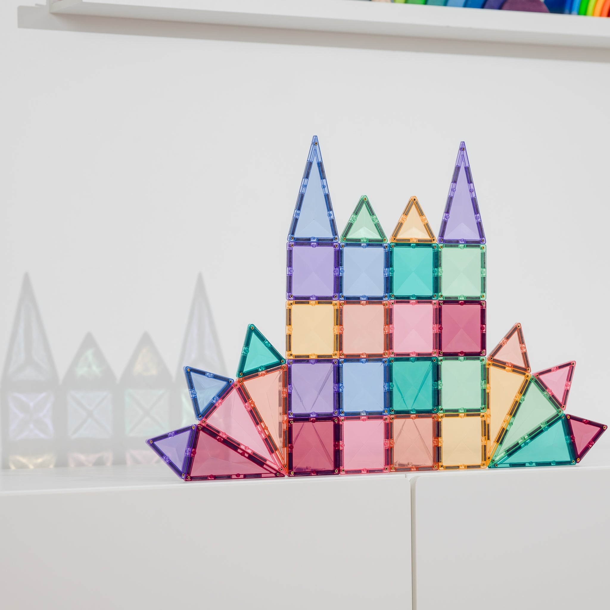 Connetix Tiles Pastel Mini Pack (32 st) - Connetix - Spelen