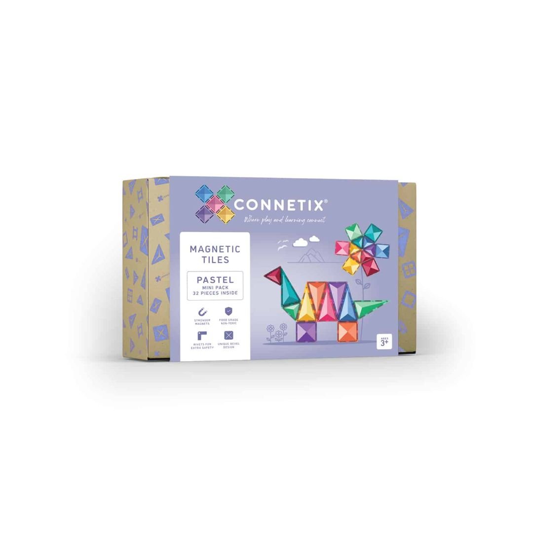 Connetix Tiles Pastel Mini Pack (32 st) - Connetix - Spelen