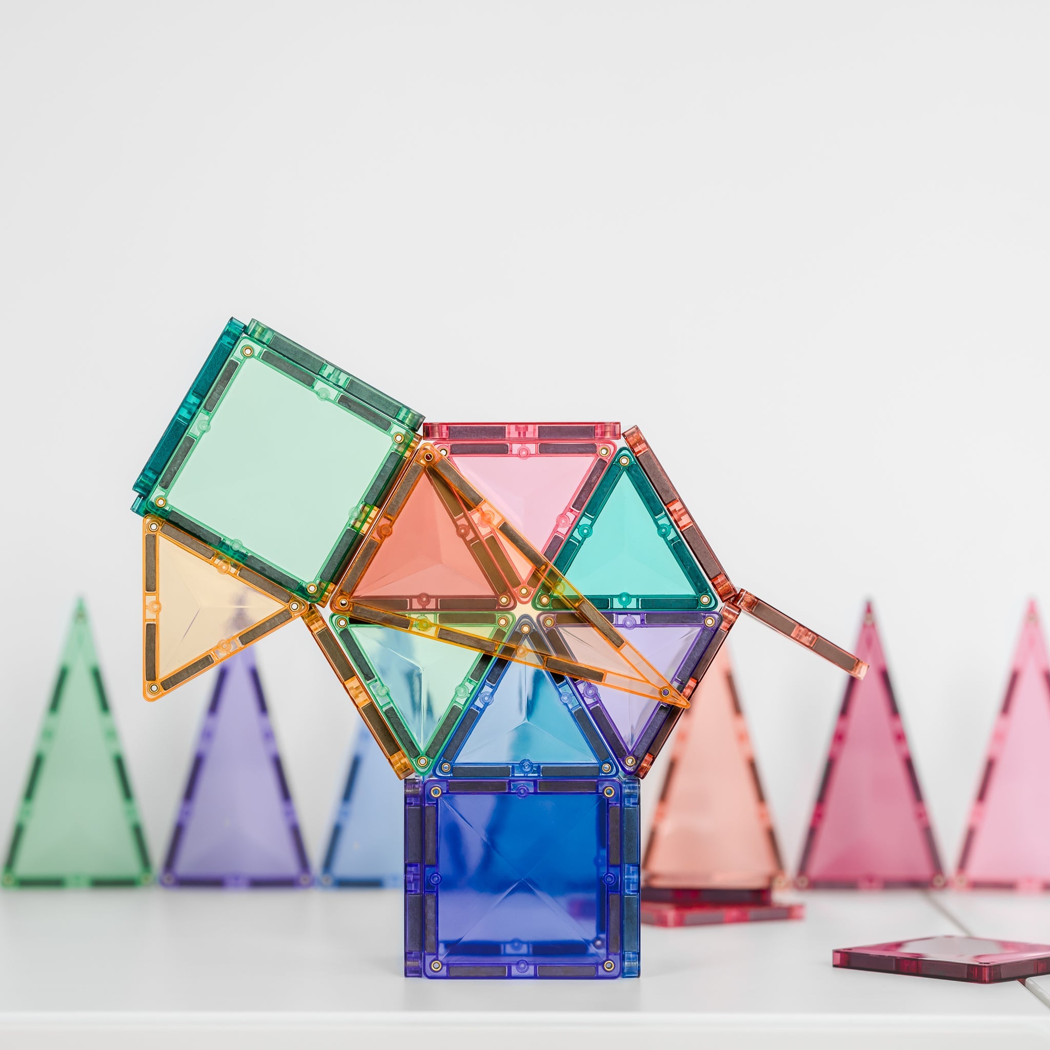 Connetix Tiles Pastel Mini Pack (32 st) - Connetix - Spelen