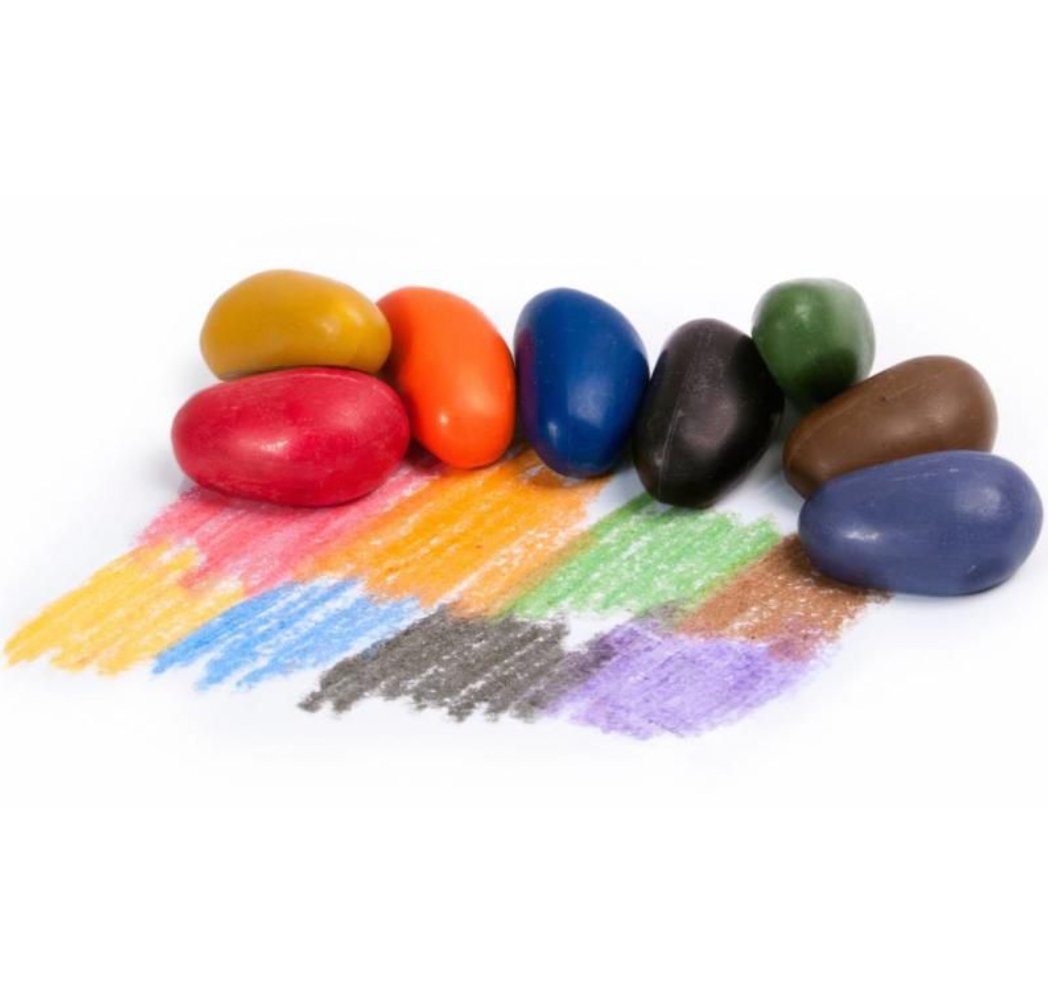 Crayon Rocks Wasco Krijtjes in linnen zak (8 stuks) - Crayon Rocks - Spelen