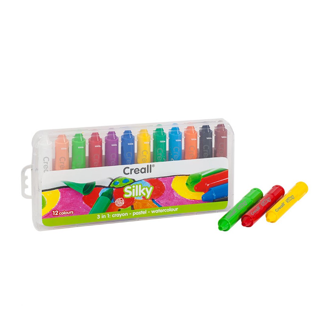 Creall silky stiften - 12 stuks - Creall - Spelen