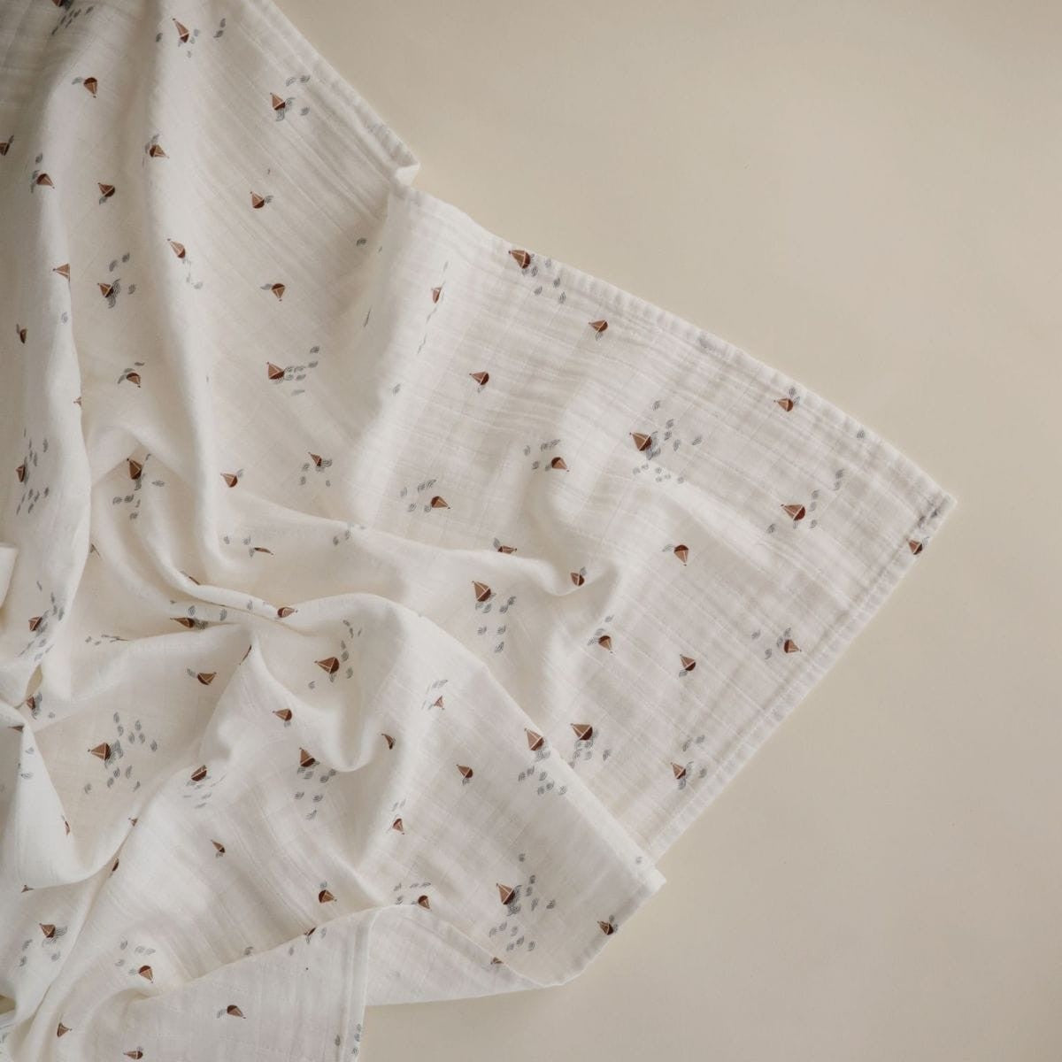 mushie hydrofiel luier doek hydrofielen bootjes baby douchen bad afdrogen wit lief schattig katoen kwaliteit korting sale outlet twente almelo