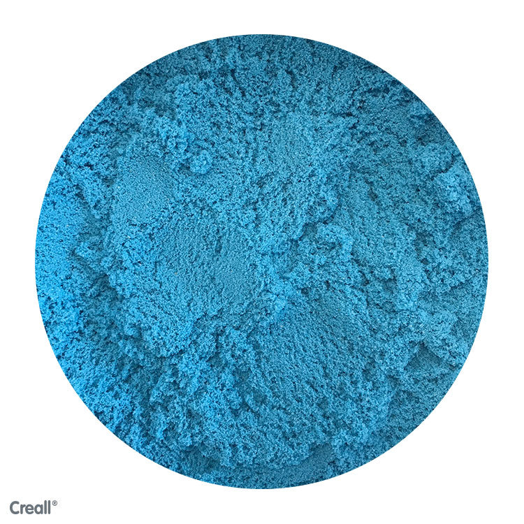 Creall kinetisch zand in emmer - 750 gr Blauw