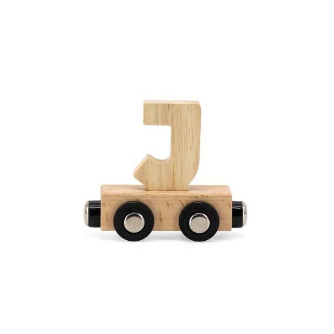 Tryco houten lettertreintje naturel