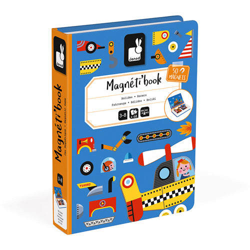 Janod - Magnetibook Voertuigen - Little Concept