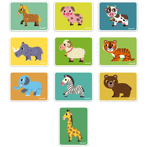 Janod - Magnetibook Dieren - Little Concept