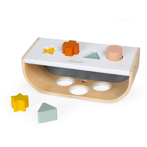 Janod - Hamerbank en vormenstoof van hout - Little Concept