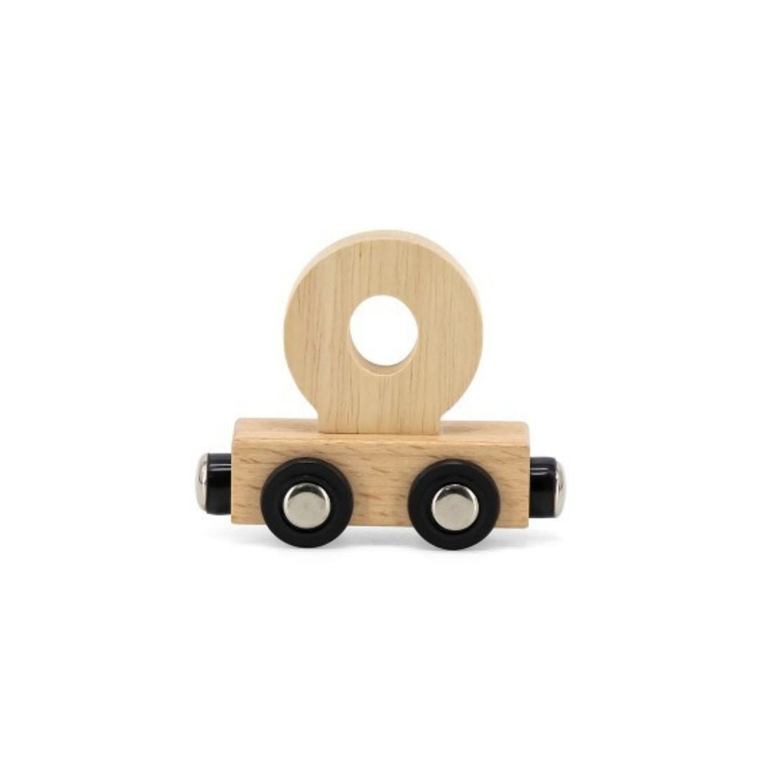 Tryco houten lettertreintje naturel