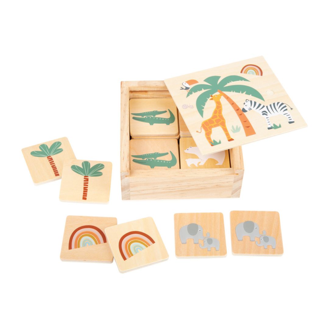 Houten Memory spel Safari - Small Foot