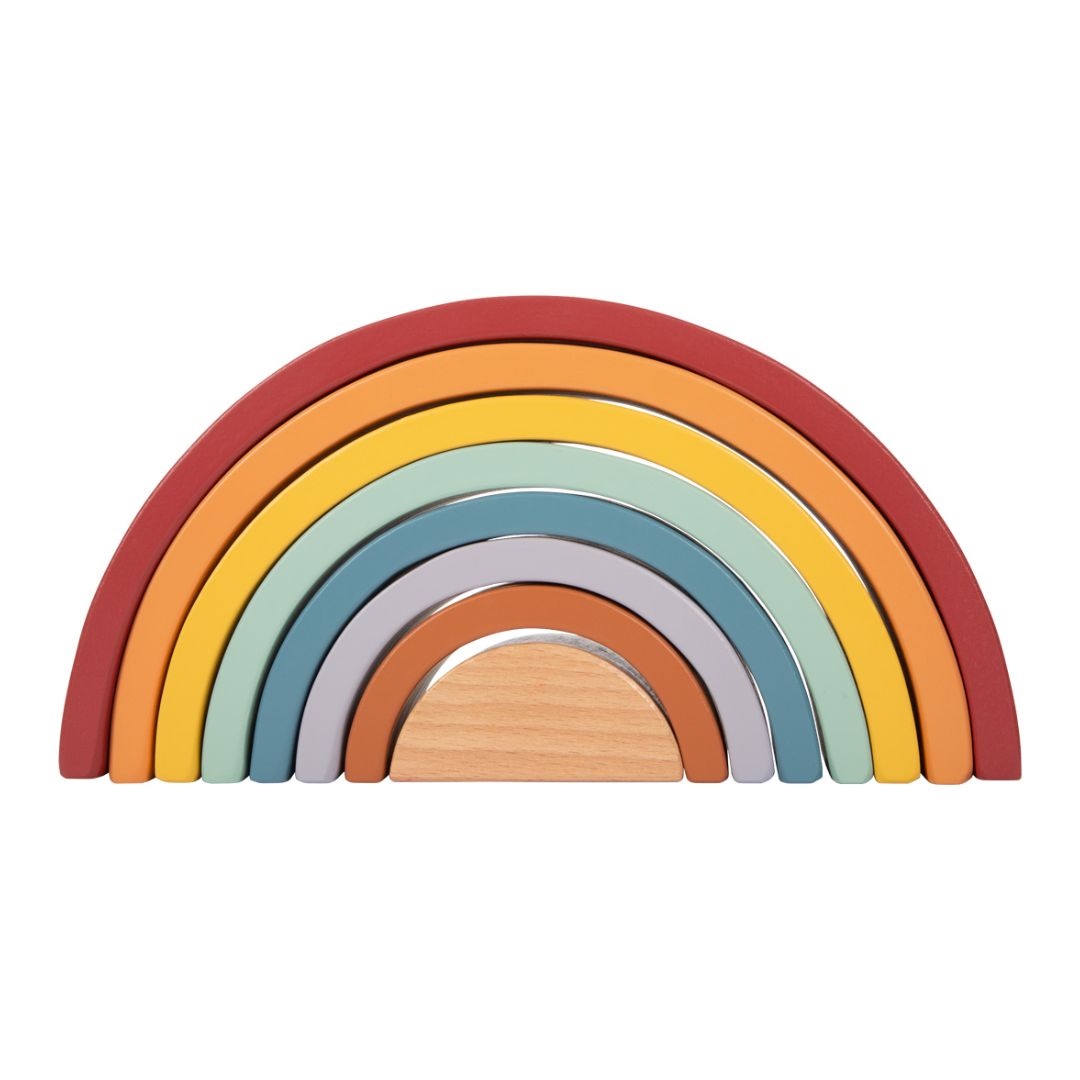 Houten Regenboog Open ended Safari - Small Foot