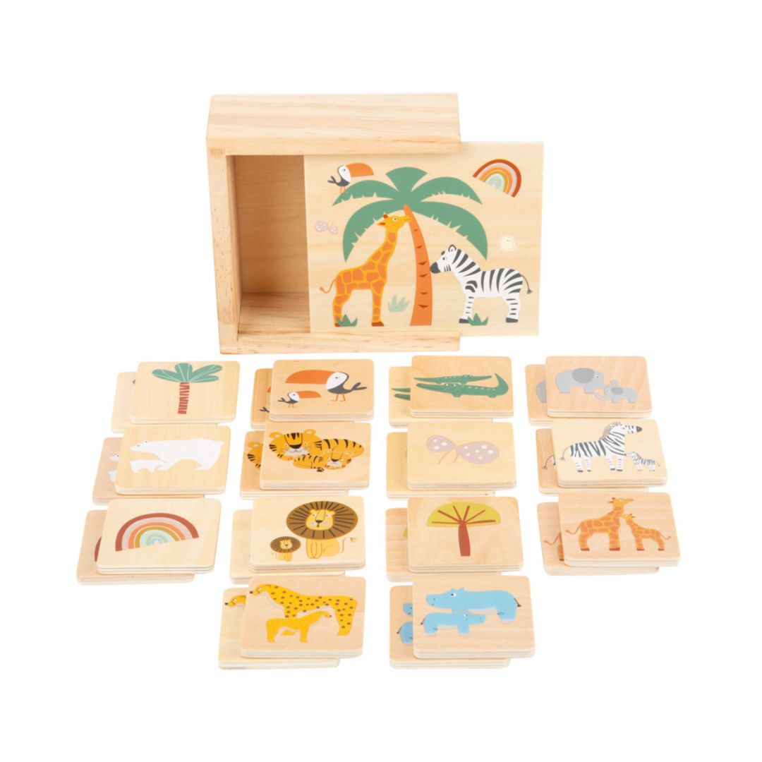 Houten Memory spel Safari - Small Foot