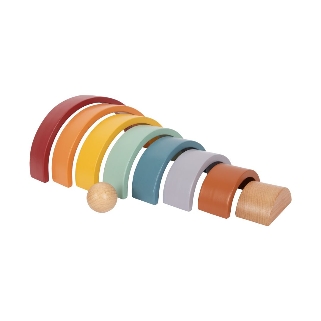 Houten Regenboog Open ended Safari - Small Foot