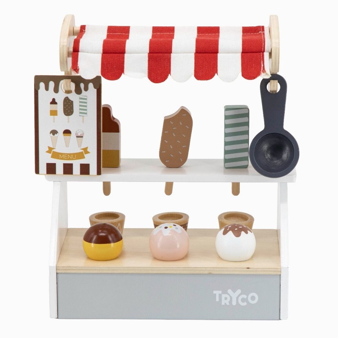 Houten IJskraam Tryco (12-delig)