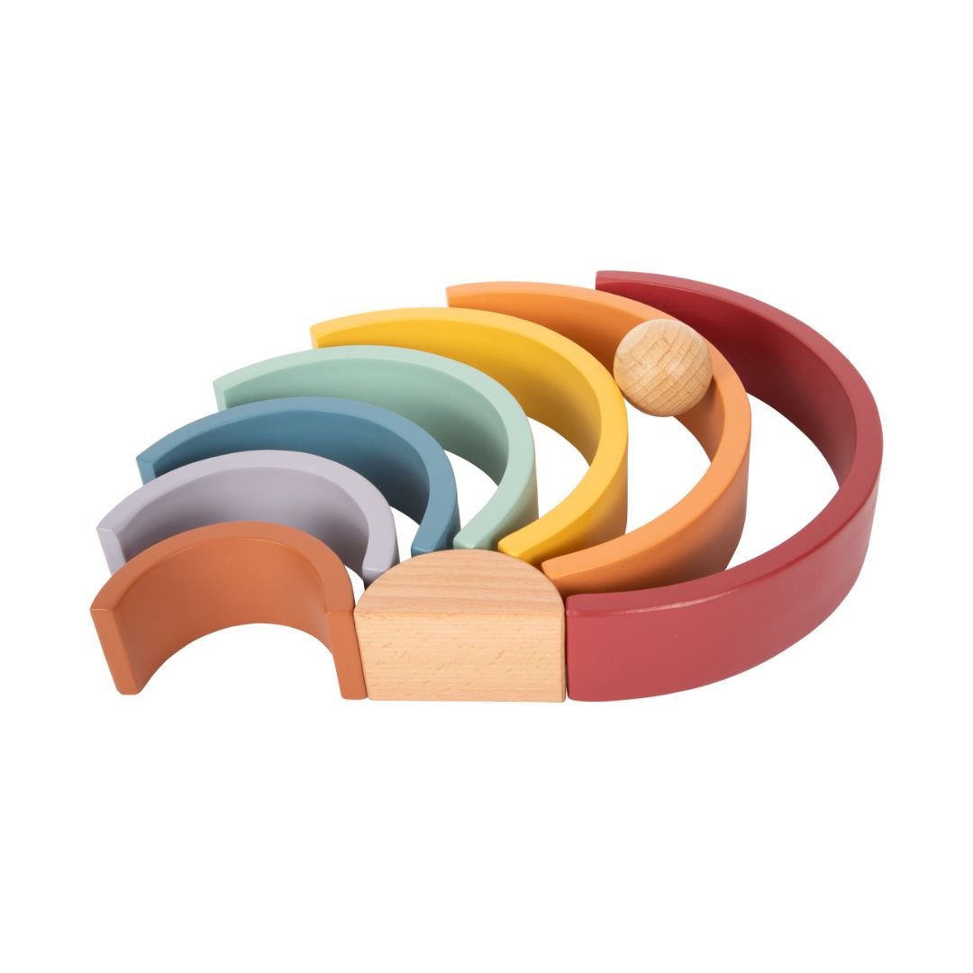 Houten Regenboog Open ended Safari - Small Foot